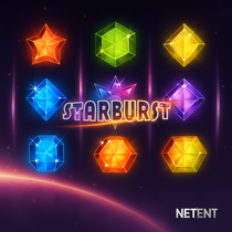 LuckyMax - Starburst Slot Game - NetEnt